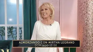 &iexcl;Este domingo a las 13:00 vuelve la diva de la televisi&oacute;n: Vuelve Mirtha Legrand!