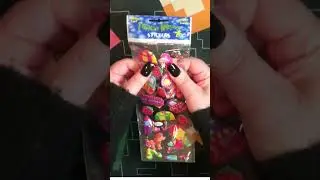 ASMR squeezing stickers sheet #shorts #asmr #stickers #sticker #asmrsounds #stickersheet #viral