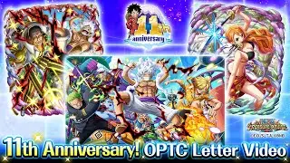 11th Anniversary Announcement Letter! - ONE PIECE Treasure Cruise