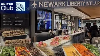 Посетите крупнейший клуб United Club в аэропорту Ньюарка | 30&nbsp;000 кв. футов комфорта, спа-душевые...