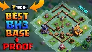 Builder Hall 3 (BH3)Troll base+Replays-Anti 3 Star Base With Replays | CoC 90% Win Rate  BH3 Base!!