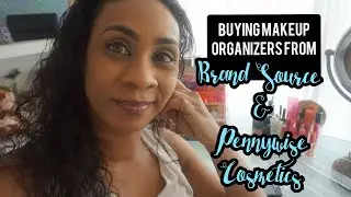 Another Pennywise Haul, organizing my makeup with Brand Source Organizers | Trinidad Youtuber
