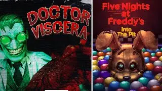 MaderaPlay Jogando Doctor Viscera E FNAF Into the Pit!