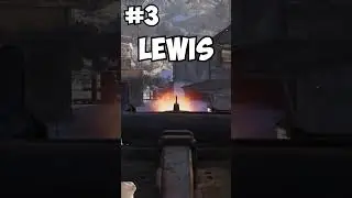 5 ЛУЧШИХ ОРУЖИЙ ВТОРОЙ МИРОВОЙ ВОЙНЫ! | Шорты Call of Duty