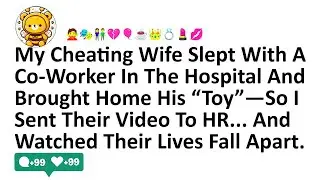 My Cheating Wife Slept With A Co Worker In The Hospital And Brought Home His &ldquo;Toy&rdquo;&mdash;So I Sent Their