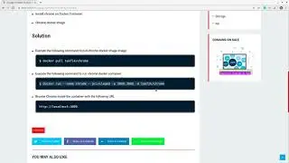 Chrome On Docker
