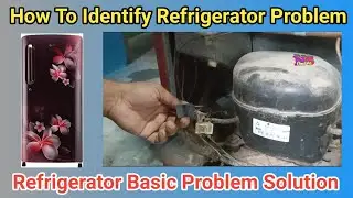 How To Identify Refrigerator Problem | Refrigerator Relay Problem Solution | NS Electric
