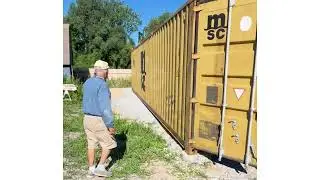 Used Wind & Watertight Shipping Container for Storage