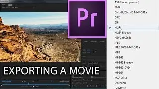 E43 - Exporting a Project to a Movie - Adobe Premiere Pro CC 2017