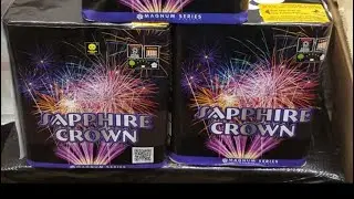 Magnum Fireworks Sapphire Crown x2