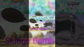 All moves of Ash's Muk #pokemon #ashketchum #muk #ash'smuk