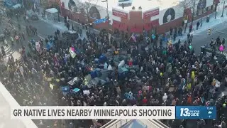GR native living in area of Minneapolis shooting says neighborhood feels like 'war zone'