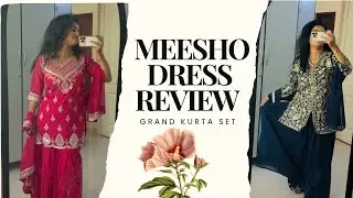Meesho Grand Kurta Set 😍 ಪ್ರತಿಯೊಬ್ಬ ಹುಡುಗಿಗೆ MUST HAVE wardrobe dress | Grand Kurta Set from Meesho