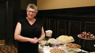Alyssa and Kase's Wedding Cookie Table!