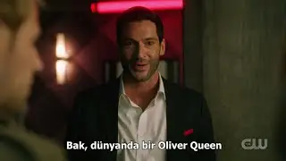 Constantine & Lucifer Oliver İ&ccedil;in Anlaşma Yapıyor - Crisis on Infinite Earths The Flash 6x9