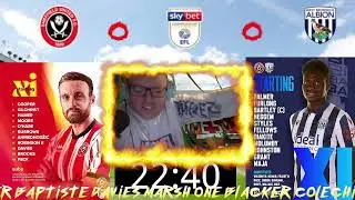 this is to reaction to andre brooks goal for sheff utd vs west brom