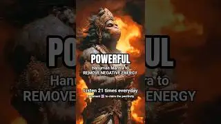 Hanuman Mantra to remove negative energy | #hanuman #shorts #viral