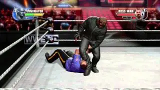 WWE All Stars !!! HD TERMINATOR Vs THE BIG BOSS MAN Gameplay By powerbombx