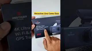 C&aacute;mara 4K para tu Auto REDTIGER. Seguridad y Calidad en un Solo Dispositivo.#ReviewREDTIGER4K