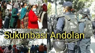 Sukumbasi ko julus in Kathmandu // Landless people's protest in Nepal 2078 // Artist Special TV
