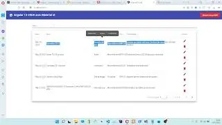 #FullStack #Angular Projet #CRUD avec #json-server, #AngularMUI - Application - Fran&ccedil;ais