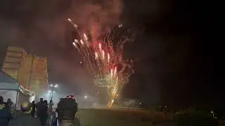 Show De Fuegos ARTIFICIALES faro Colón Santo Domingo Este Costa del faro