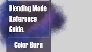 Photoshop and Clip Studio Blending Mode Reference Guide - Color Burn
