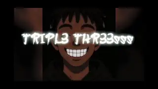 TRIPL3 THR33sss - Lost A Part Of Me (Prod. Amon) (((Official Music Video)))