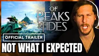 Of Peaks and Tides - Official Announcement Trailer | Trizashi Reacts