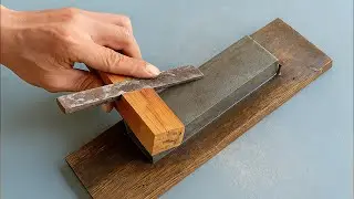 How to Sharpen a Razor Sharp Chisel &ndash; No Fancy Tools Required! | DIY Tool Hack