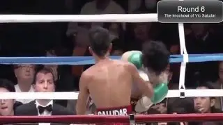 Vic Saludar vs Kosei Tanaka highlights | Saludar knockout by Tanaka in 6th round