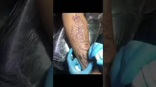 Lord Krishna tattoo designs on hand | Tattooinkmaster | #ytshorts