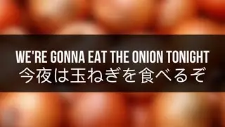【和訳】Joost - Funny Onion Song