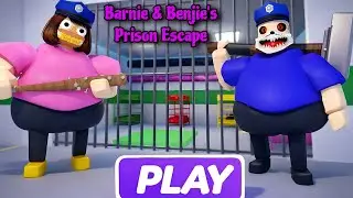 Barnie & Benjie's Prison Escape - Roblox Gameplay walkthrough 