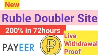 New Ruble Doubler Site 2021 _ Live Withdrawal Proof