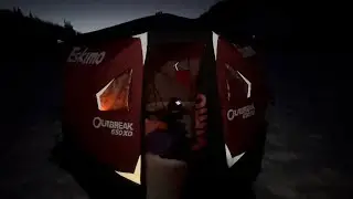 Solo Trip For Some Lake Trout! ( First Ever Overnight Camping / Icefishing ) 