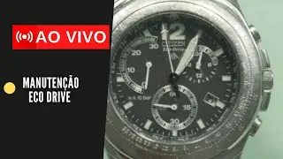 Live manutenção , troca de capacitor citizen eco drive-Ezequias Relojoeiro
