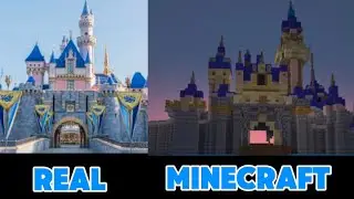 Disneyland Recreated in Minecraft