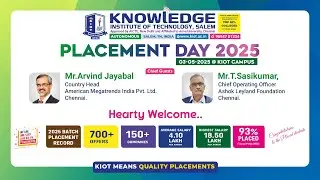 KIOT Placement Day 2025  (PART 1)