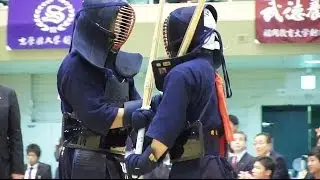 Kendo 筑波大×日体大 (準決)全日本学生剣道優勝大会2013-1104