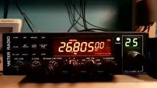 11 meter Fm skip conditions 26.805 MHz Fm 2/5/22