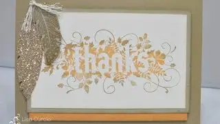 Stampin' Duos - Seasonablly Scattered and Four Feathers by Stampin' Up!