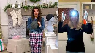 Panther Vision Rechargeable 3.0 Compression Fleece Beanie on QVC