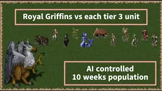 Royal Griffins - challenger for best level 3 unit in Heroes 3 ??