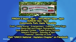 SSPTV Community News - UNICO's Bell Italia Festival