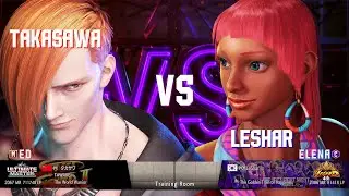 SF6 Takasawa (Ed Modern) Vs leshar (Elena Classic)