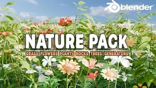 Blender Nature Pack: 100+ Vegetation Assets