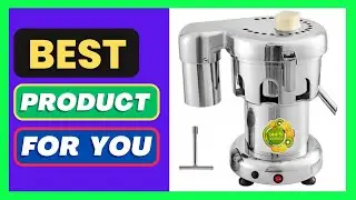 VEVOR Commercial Juice Extractor Heavy Duty Juicer Aluminum Casting and Stainless Stee