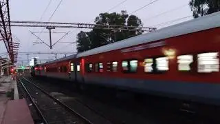 12157: Pune Solapur Hutatma SF Express:LHB Rake : PUNE WDM3D: Central Railways:Indian Railways