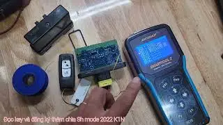 Đọc key và đăng ký thêm chìa sh mode 2022 mã scu K1N